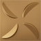 Ekena Millwork 19 5/8in. W x 19 5/8in. H Pinwheel EnduraWall Decorative 3D Wall Panel Covers 2.67 Sq. Ft. WP20X20PIBGL - alternate 1